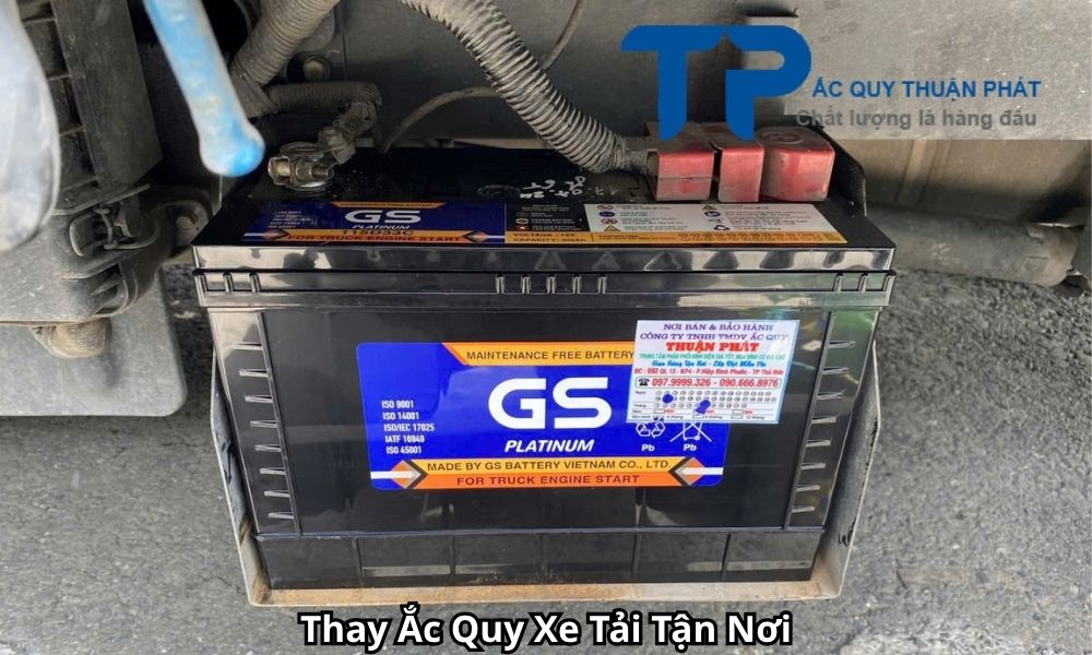 Thay Ắc Quy Xe Tải Tận Nơi