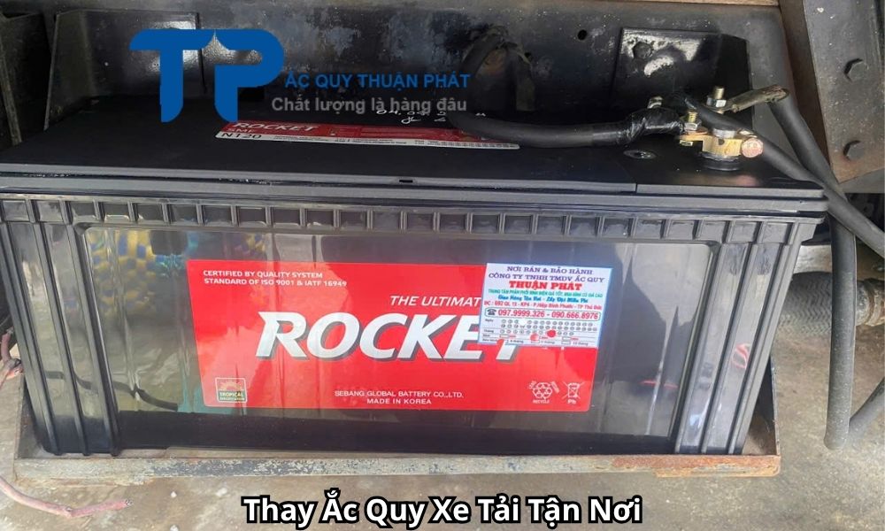 Thay Ắc Quy Xe Tải Tận Nơi