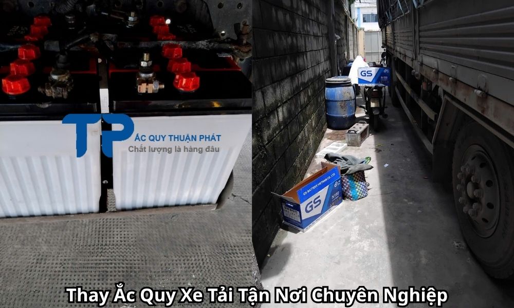 Thay Ắc Quy Xe Tải Tận Nơi Chuyên Nghiệp