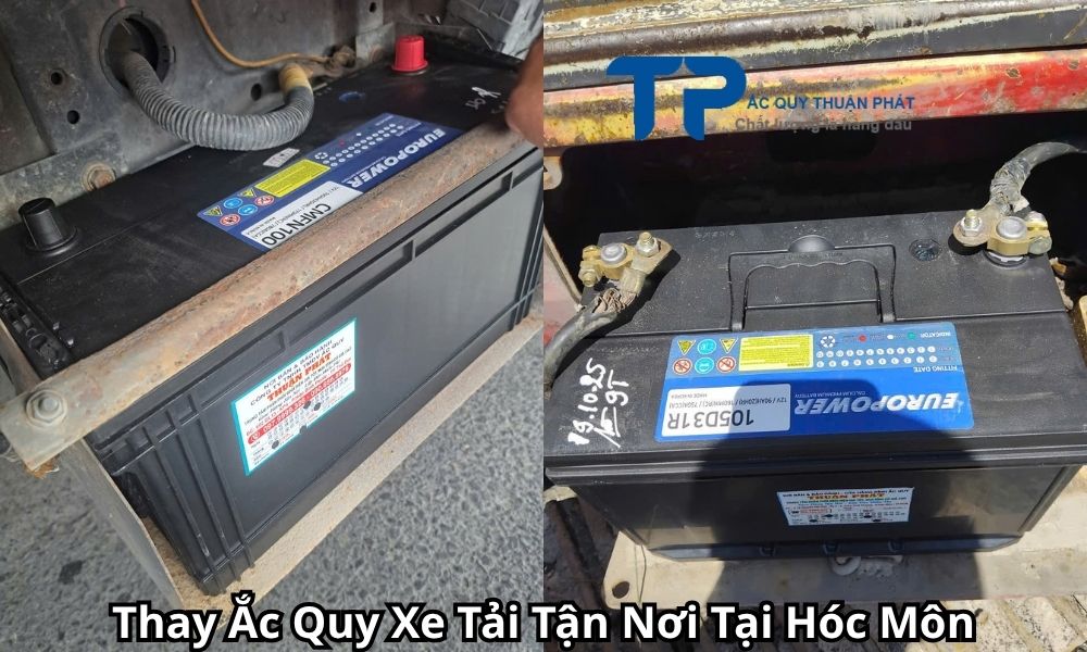 Thay Ắc Quy Xe Tải Tận Nơi Tại Hóc Môn