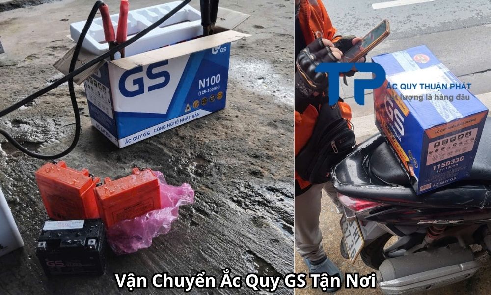 Vận Chuyển Ắc Quy GS Tận Nơi