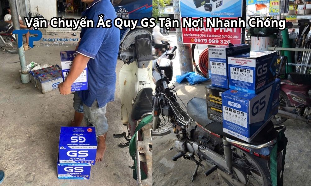 Vận Chuyển Ắc Quy GS Tận Nơi Nhanh Chóng