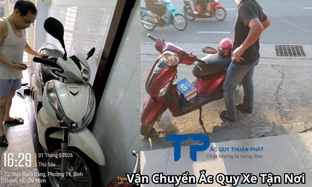 Vận Chuyển Ắc Quy Xe Tận Nơi