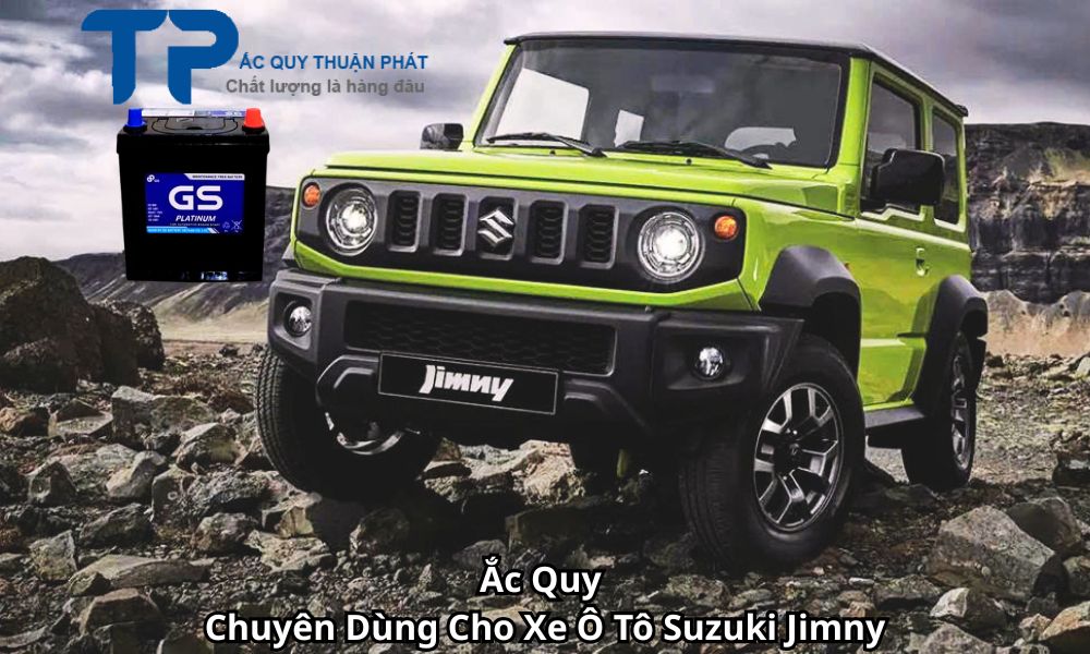 Ắc Quy Chuyên Dùng Cho Xe Ô Tô Suzuki Jimny