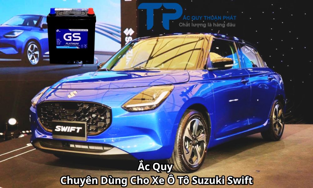 Ắc Quy Chuyên Dùng Cho Xe Ô Tô Suzuki Swift