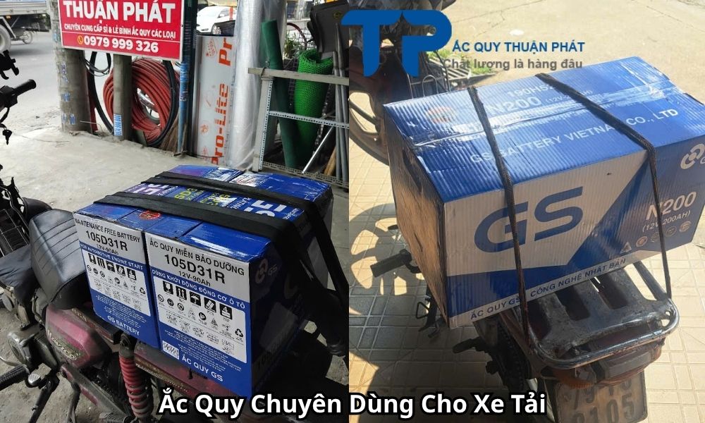 Ắc Quy Chuyên Dùng Cho Xe Tải
