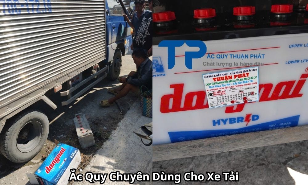 Ắc Quy Chuyên Dùng Cho Xe Tải