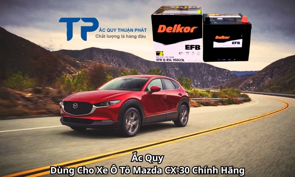 Ắc Quy Dùng Cho Xe Ô Tô Mazda CX-30 Chính Hãng