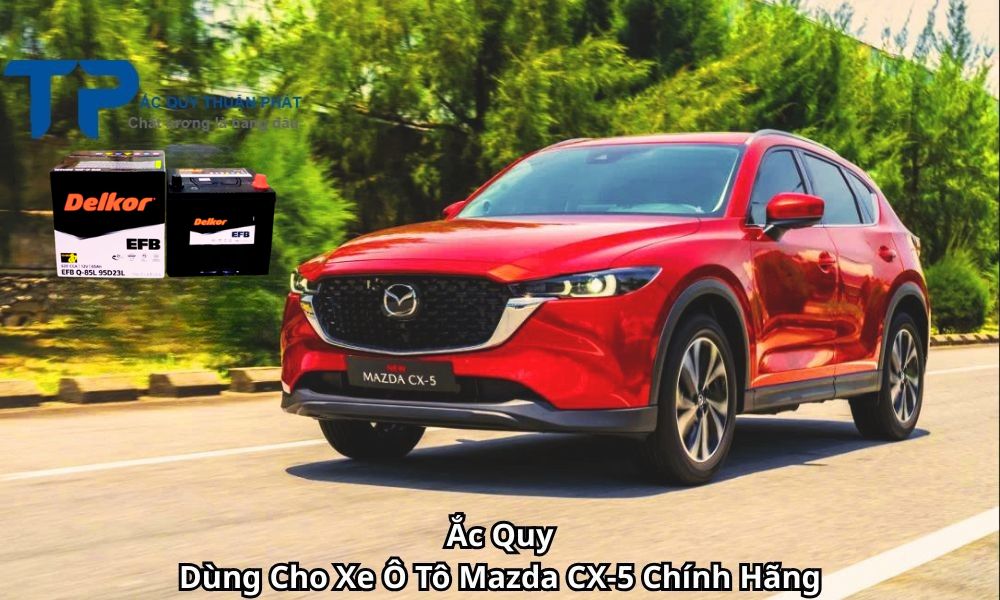 Ắc Quy Dùng Cho Xe Ô Tô Mazda CX-5 Chính Hãng