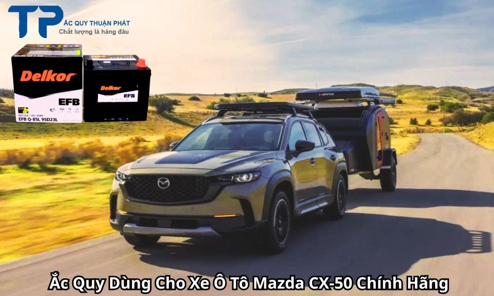 Ắc Quy Dùng Cho Xe Ô Tô Mazda CX-50 Chính Hãng