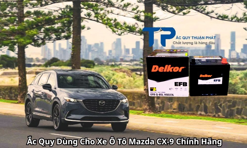 Ắc Quy Dùng Cho Xe Ô Tô Mazda CX-9 Chính Hãng