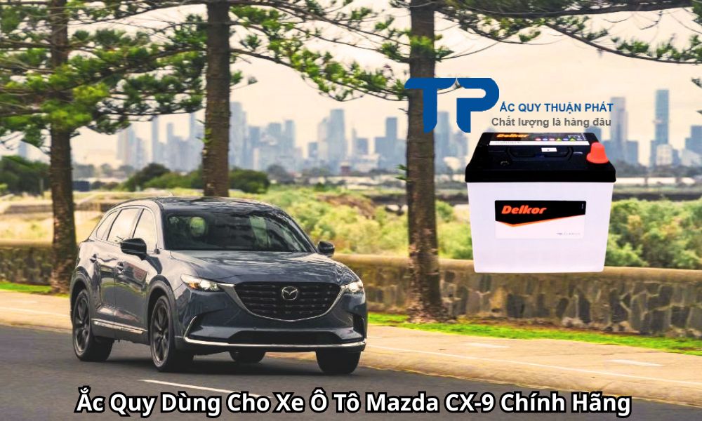 Ắc Quy Dùng Cho Xe Ô Tô Mazda CX-9 Chính Hãng