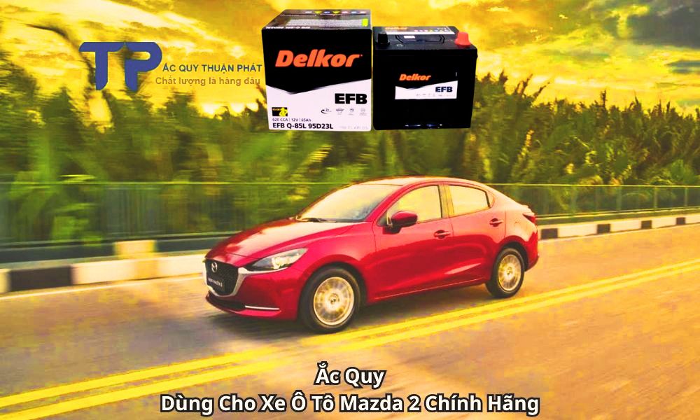 Ắc Quy Dùng Cho Xe Ô Tô Mazda 2 Chính Hãng
