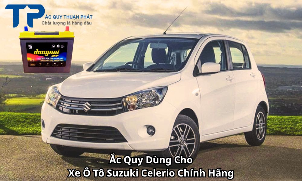 Ắc Quy Dùng Cho Xe Ô Tô Suzuki Celerio Chính Hãng