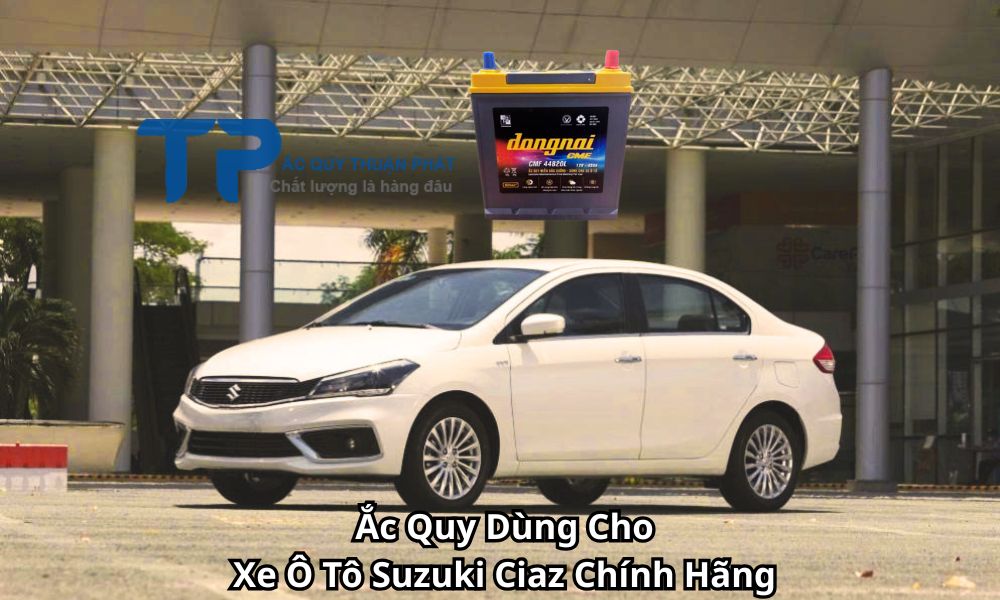 Ắc Quy Dùng Cho Xe Ô Tô Suzuki Ciaz Chính Hãng
