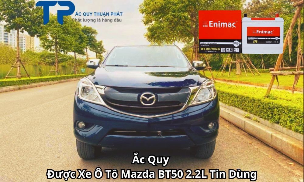 Ắc Quy Được Xe Ô Tô Mazda BT50 2.2L Tin Dùng
