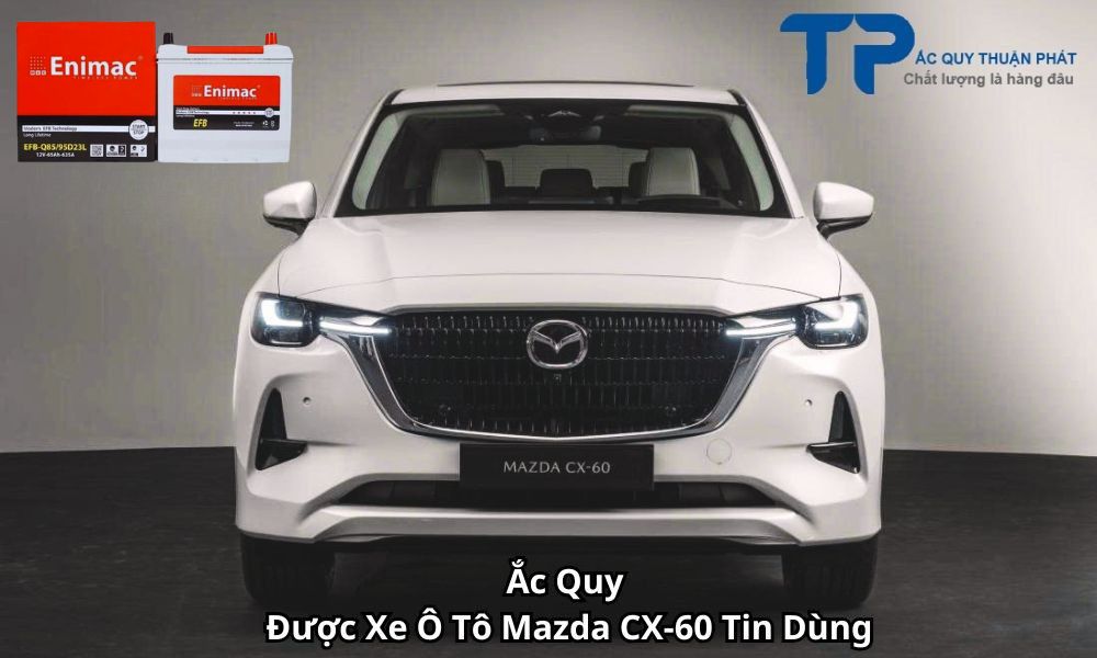 Ắc Quy Được Xe Ô Tô Mazda CX-60 Tin Dùng