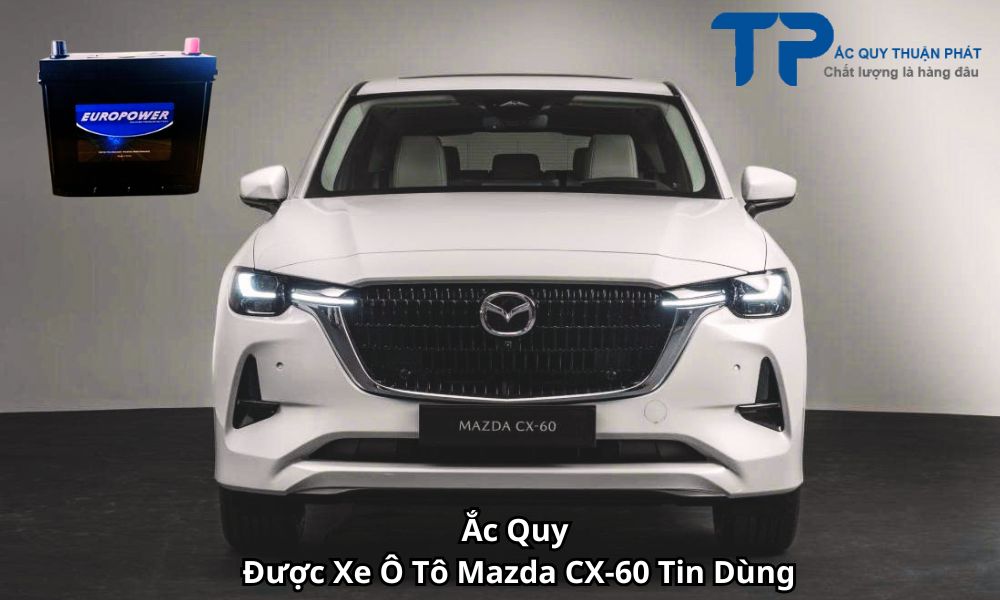 Ắc Quy Được Xe Ô Tô Mazda CX-60 Tin Dùng