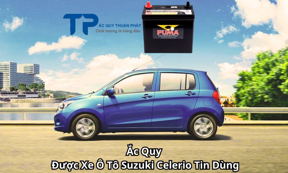Ắc Quy Được Xe Ô Tô Suzuki Celerio Tin Dùng