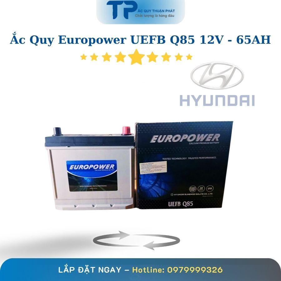 Ắc Quy Europower UEFB Q85 12V-65Ah