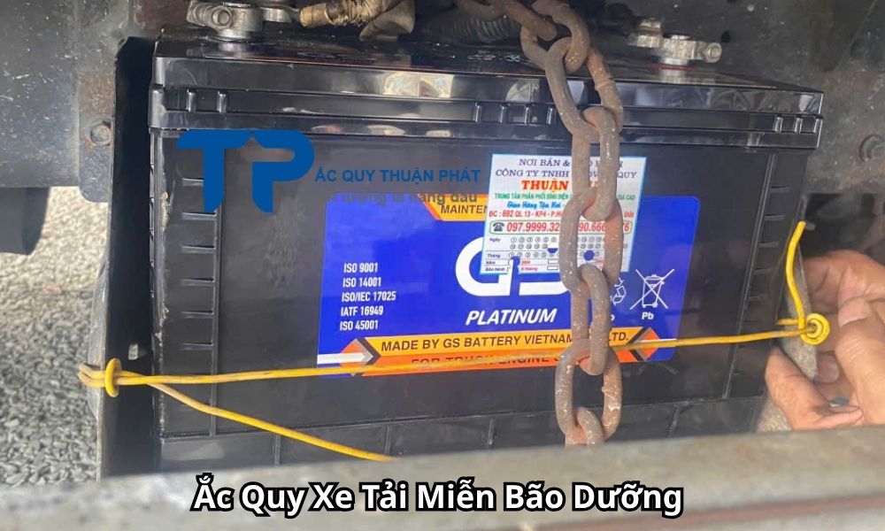 Ắc Quy Xe Tải Miễn Bão Dưỡng