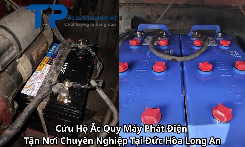 Cứu Hộ Ắc Quy Máy Phát Điện Tận Nơi Chuyên Nghiệp Tại Đức Hòa Long An
