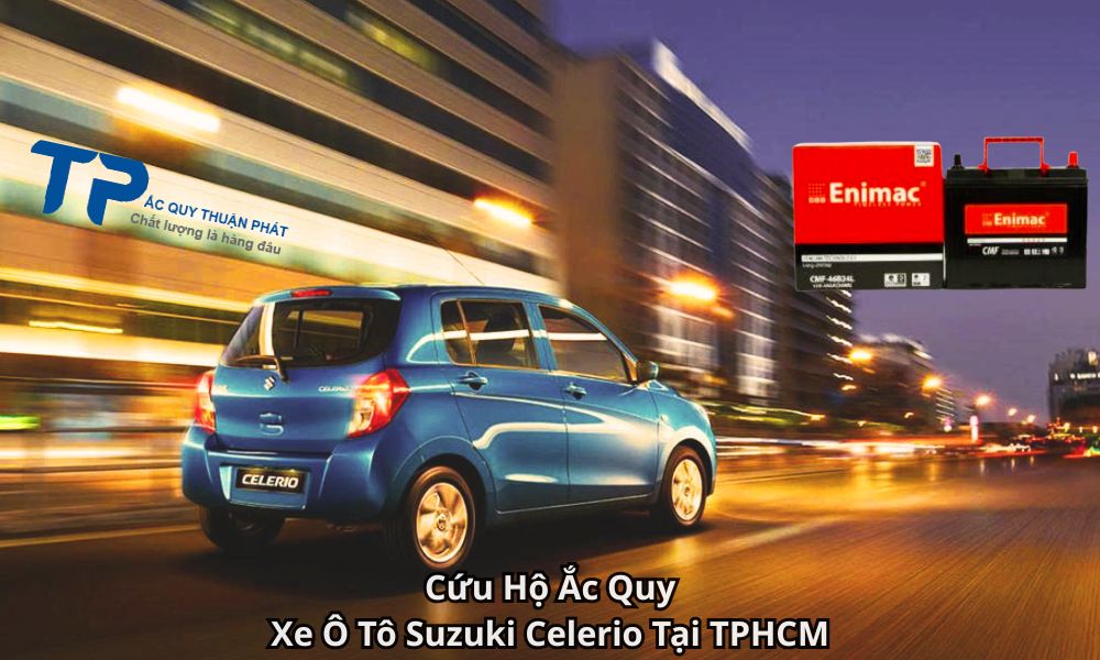 Cứu Hộ Ắc Quy Xe Ô Tô Suzuki Celerio Tại TPHCM