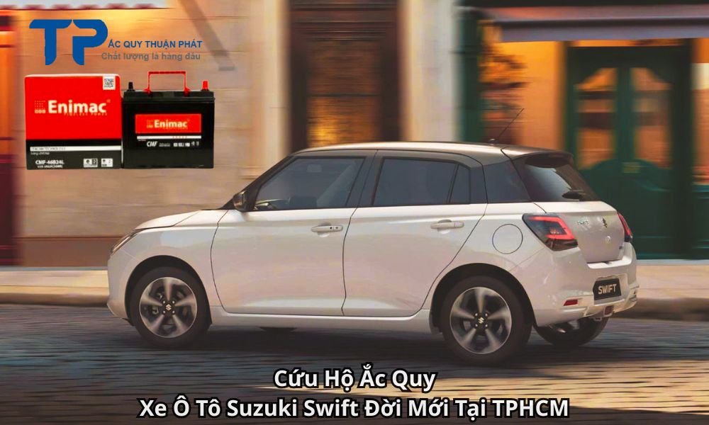 Cứu Hộ Ắc Quy Xe Ô Tô Suzuki Swift Đời Mới Tại TPHCM