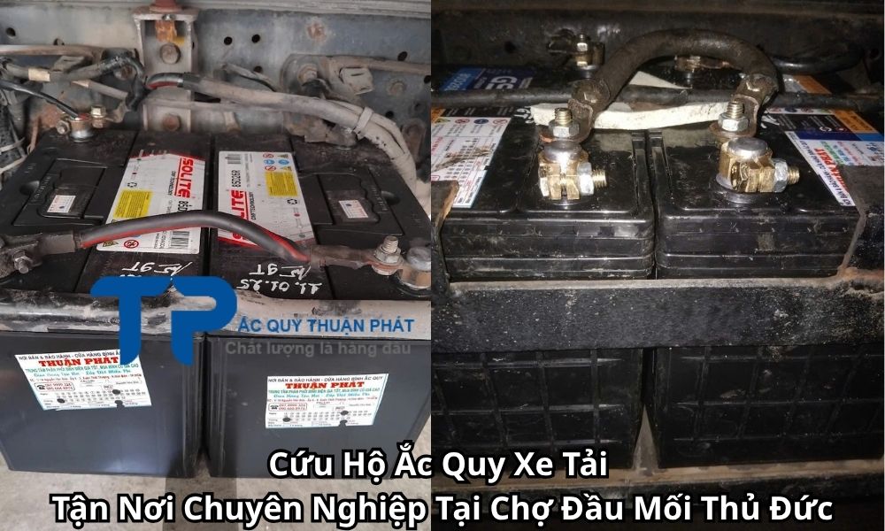 Cứu Hộ Ắc Quy Xe Tải Tận Nơi Chuyên Nghiệp Tại Chợ Đầu Mối Thủ Đức