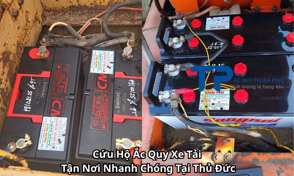 Cứu Hộ Ắc Quy Xe Tải Tận Nơi Nhanh Chóng Tại Thủ Đức