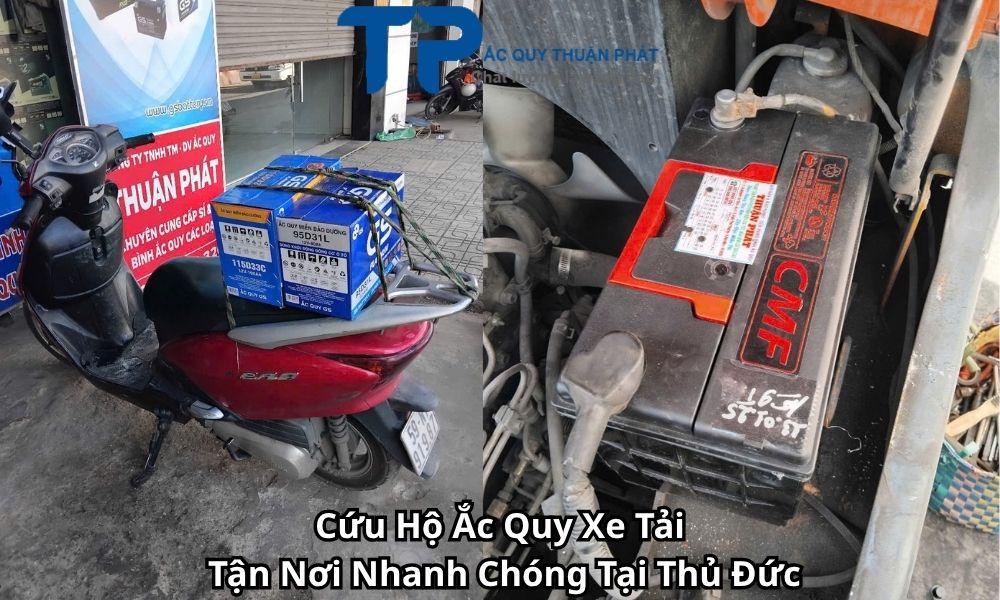 Cứu Hộ Ắc Quy Xe Tải Tận Nơi Nhanh Chóng Tại Thủ Đức