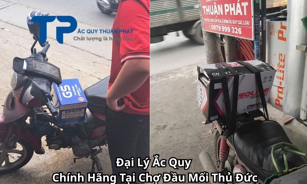 Đại Lý Ắc Quy Chính Hãng Tại Chợ Đầu Mối Thủ Đức