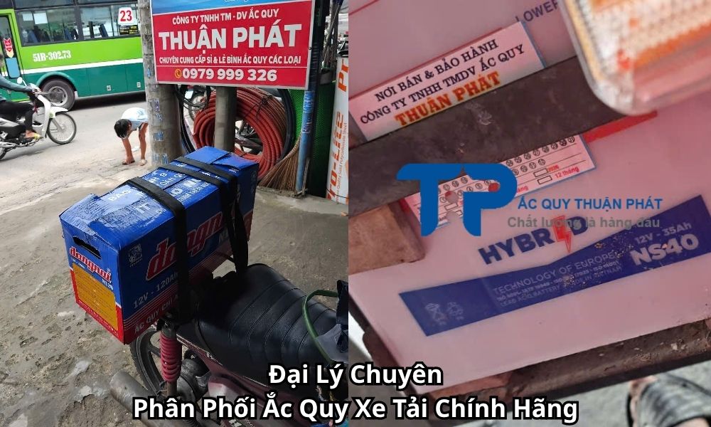 Đại Lý Chuyên Phân Phối Ắc Quy Xe Tải Chính Hãng