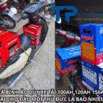 GIÁ BÌNH ẮC QUY XE TẢI 100AH 120AH 150AH TẠI CHỢ ĐẦU MỐI THỦ ĐỨC LÀ BAO NHIÊU?