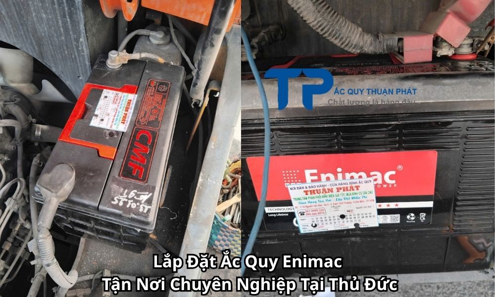 Lắp Đặt Ắc Quy Enimac Tận Nơi Chuyên Nghiệp Tại Thủ Đức