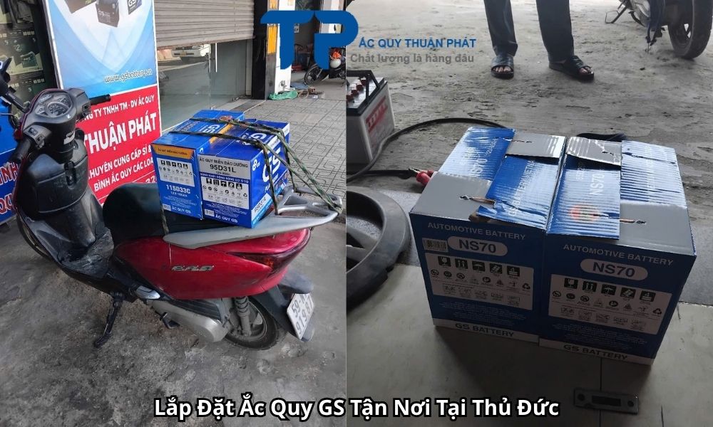 Lắp Đặt Ắc Quy GS Tận Nơi Tại Thủ Đức