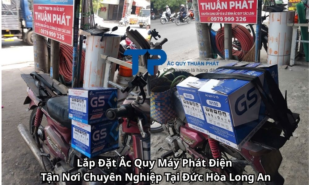 Lắp Đặt Ắc Quy Máy Phát Điện Tận Nơi Chuyên Nghiệp Tại Đức Hòa Long An
