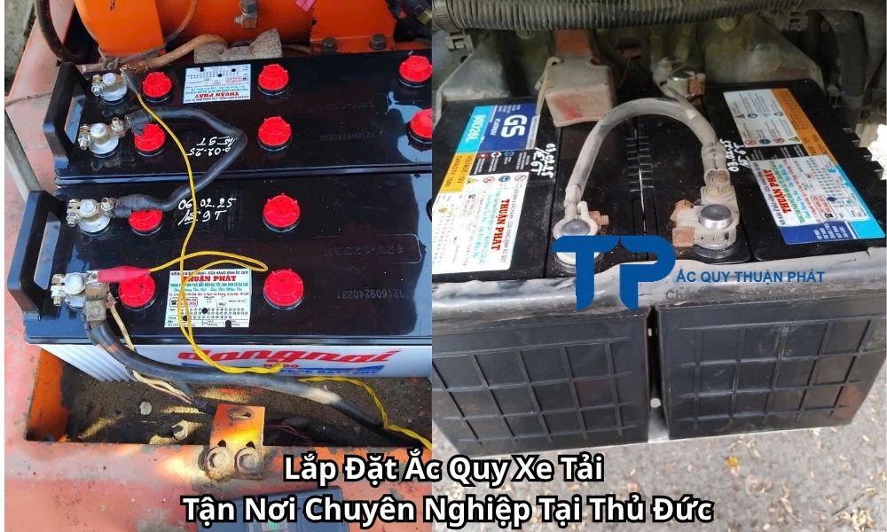 Lắp Đặt Ắc Quy Xe Tải Tận Nơi Chuyên Nghiệp Tại Thủ Đức
