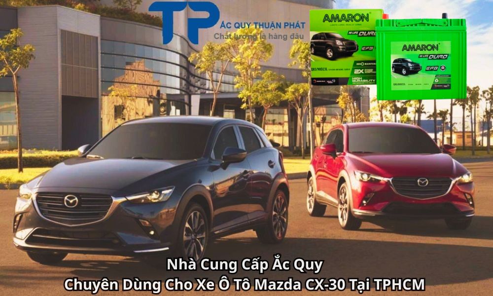 Nhà Cung Cấp Ắc Quy Chuyên Dùng Cho Xe Ô Tô Mazda CX-30 Tại TPHCM