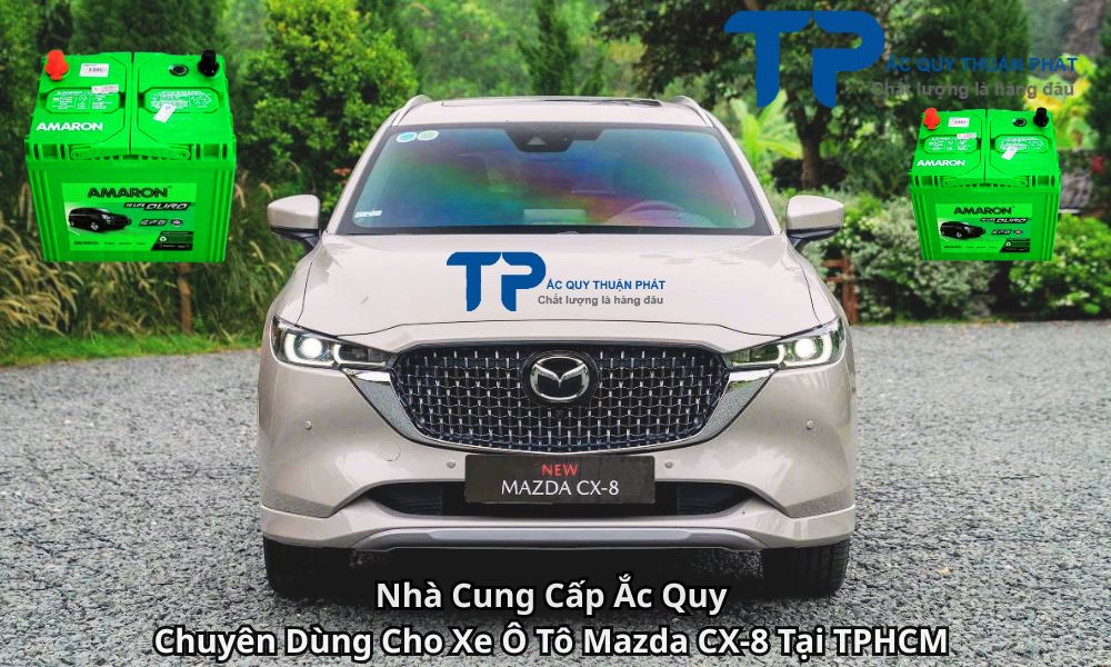 Nhà Cung Cấp Ắc Quy Chuyên Dùng Cho Xe Ô Tô Mazda CX-8 Tại TPHCM