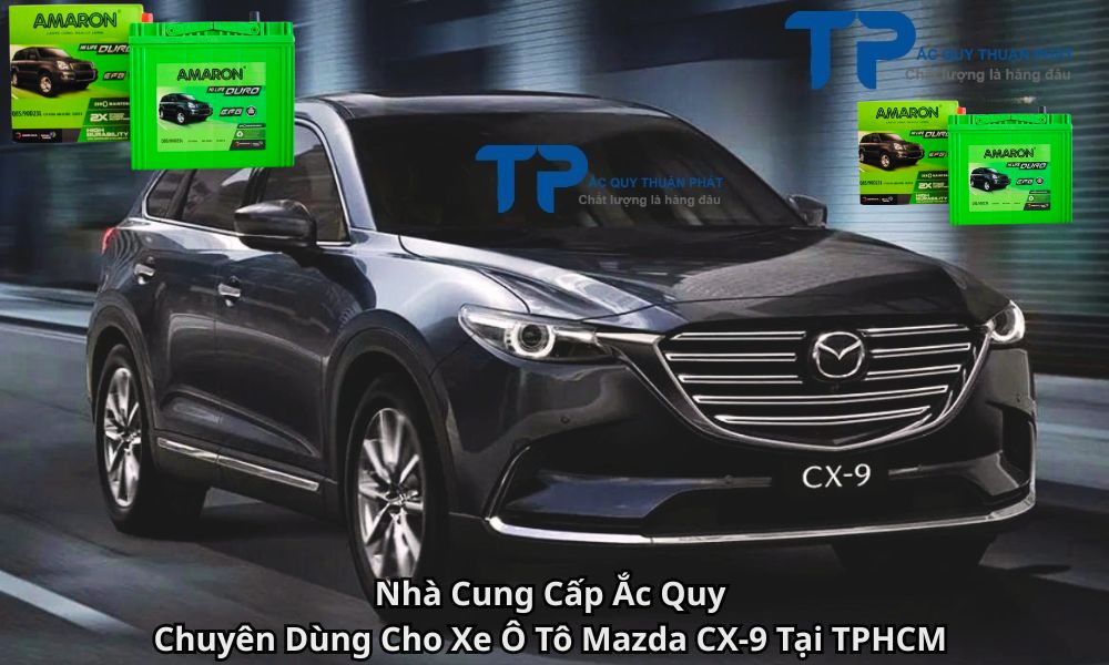 Nhà Cung Cấp Ắc Quy Chuyên Dùng Cho Xe Ô Tô Mazda CX-9 Tại TPHCM
