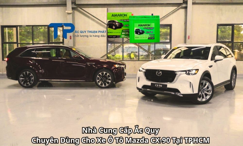 Nhà Cung Cấp Ắc Quy Chuyên Dùng Cho Xe Ô Tô Mazda CX-90 Tại TPHCM