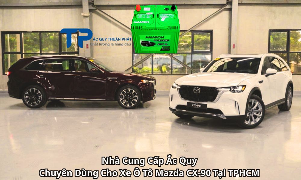 Nhà Cung Cấp Ắc Quy Chuyên Dùng Cho Xe Ô Tô Mazda CX-90 Tại TPHCM