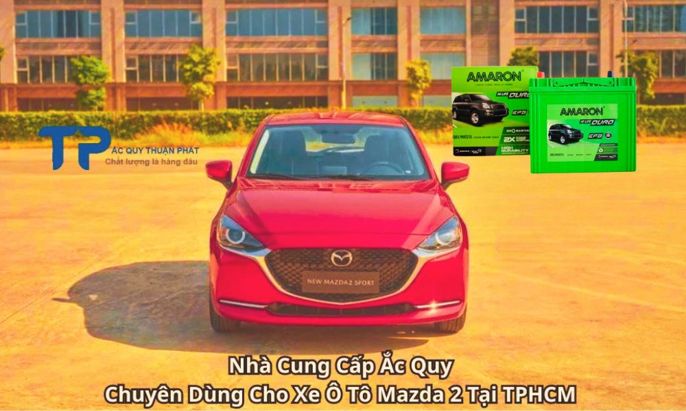 Nhà Cung Cấp Ắc Quy Chuyên Dùng Cho Xe Ô Tô Mazda 2 Tại TPHCM