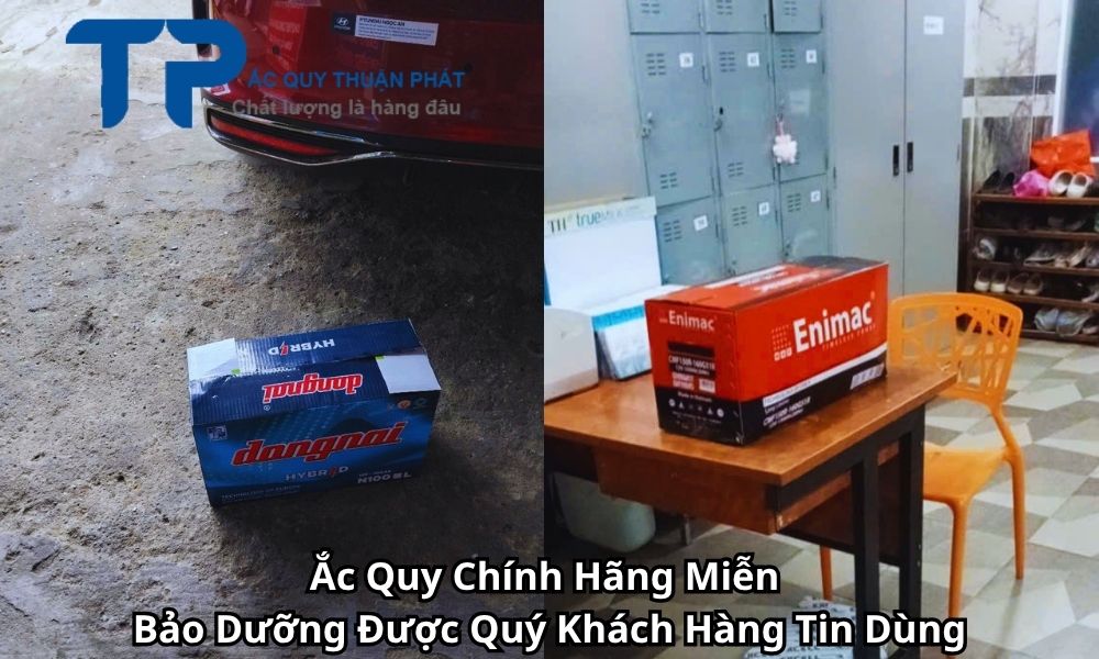 Ắc Quy Chính Hãng Miễn Bảo Dưỡng Được Quý Khách Hàng Tin Dùng