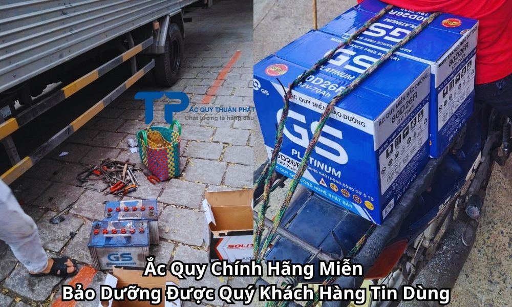Ắc Quy Chính Hãng Miễn Bảo Dưỡng Được Quý Khách Hàng Tin Dùng