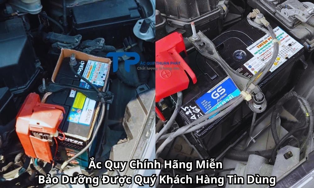 Ắc Quy Chính Hãng Miễn Bảo Dưỡng Được Quý Khách Hàng Tin Dùng