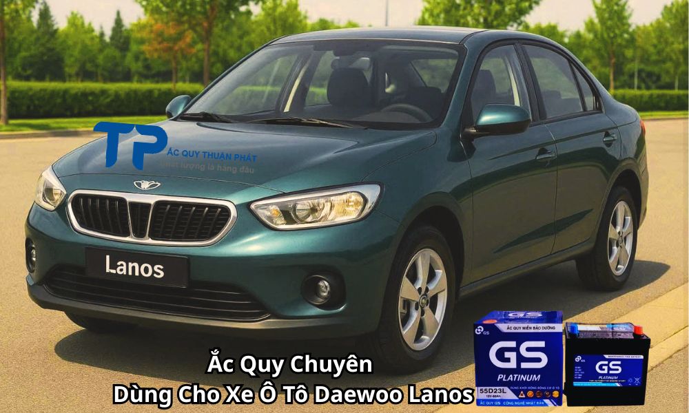 Ắc Quy Chuyên Dùng Cho Xe Ô Tô Daewoo Lanos