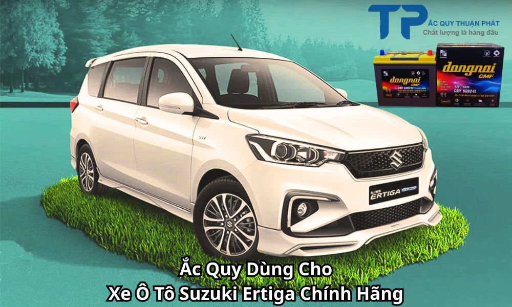 Ắc Quy Dùng Cho Xe Ô Tô Suzuki Ertiga Chính Hãng