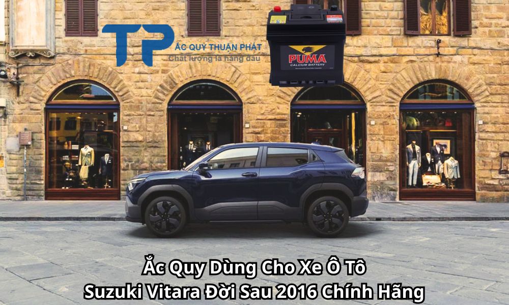 Ắc Quy Dùng Cho Xe Ô Tô Suzuki Vitara Đời Sau 2016 Chính Hãng